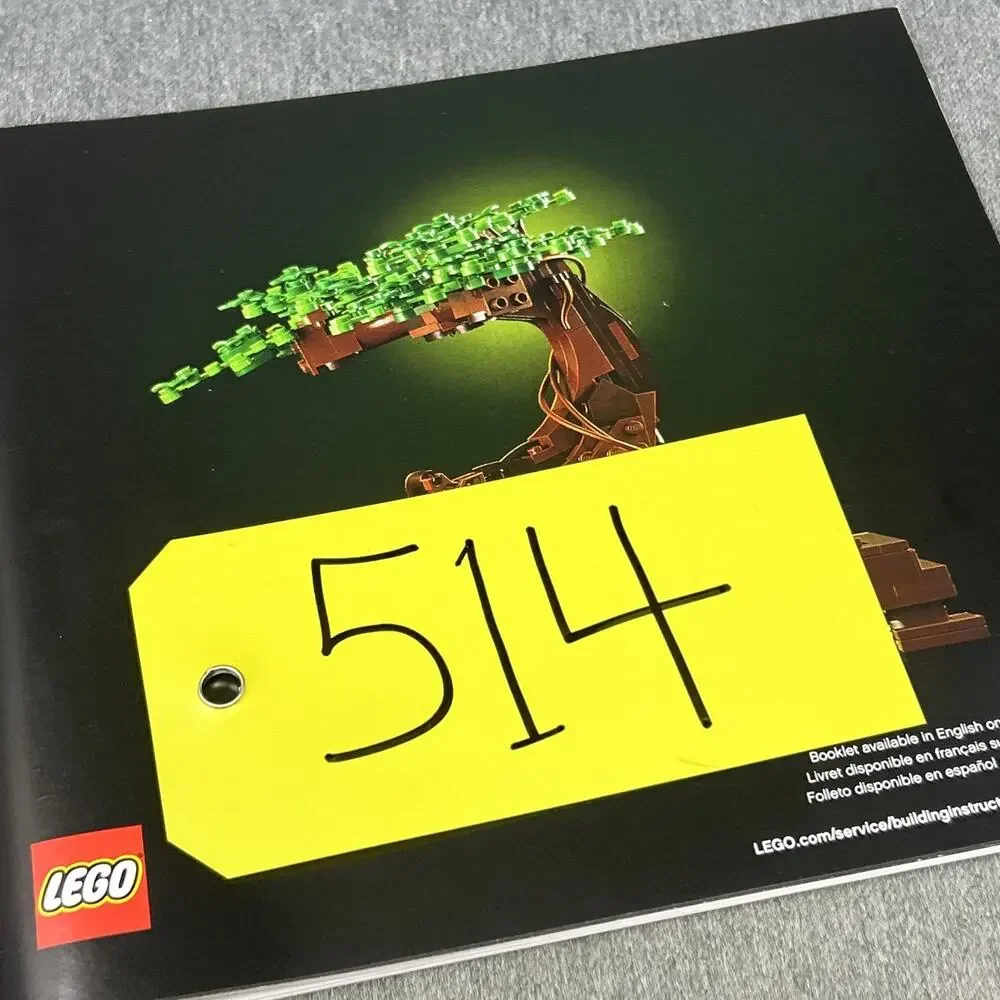 LEGO 10281 Bonsai Tree Instruction Manual BOOKLET ONLY Botanical Collection